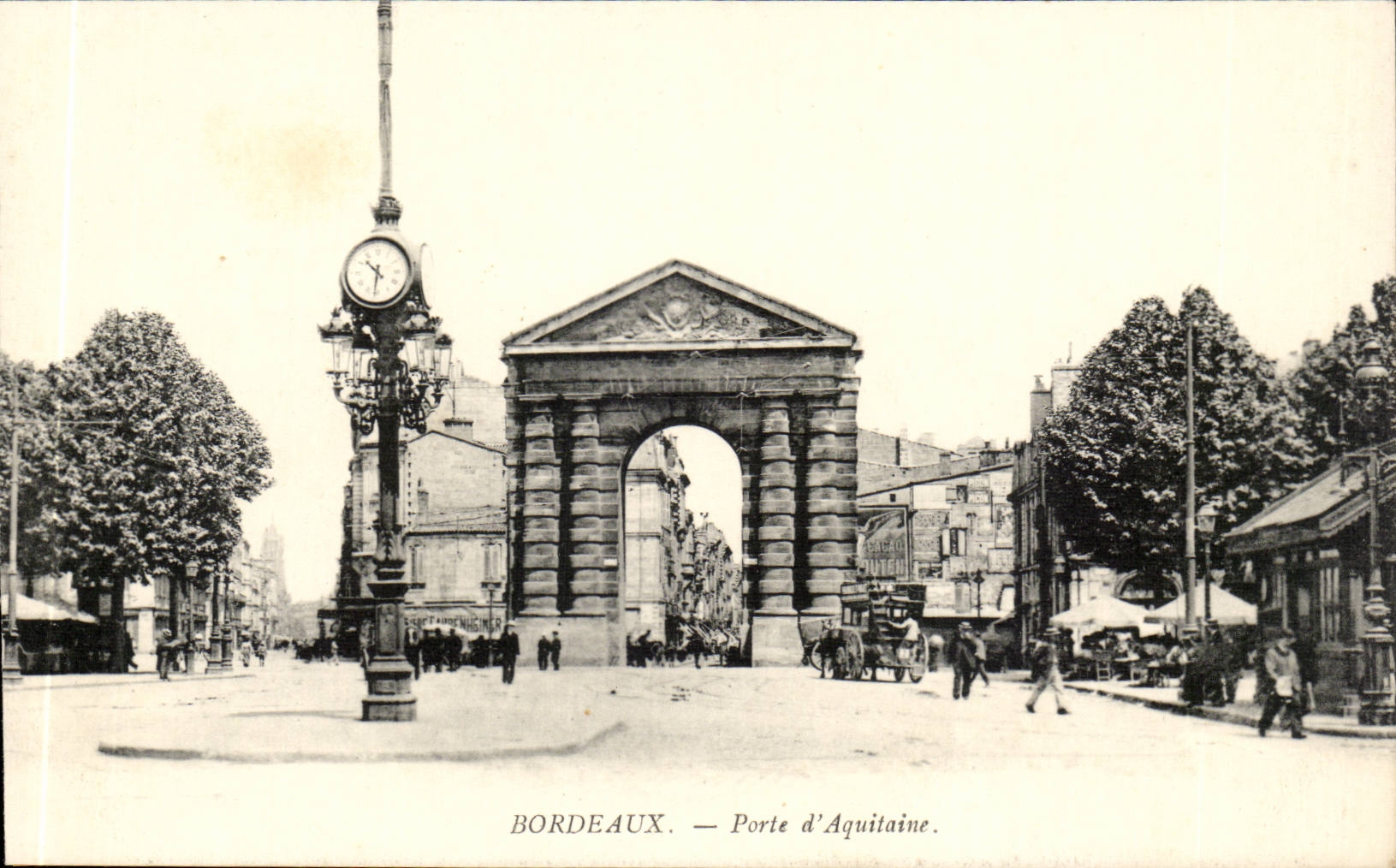 Bordeaux - Gate of Aquitaine - CPA