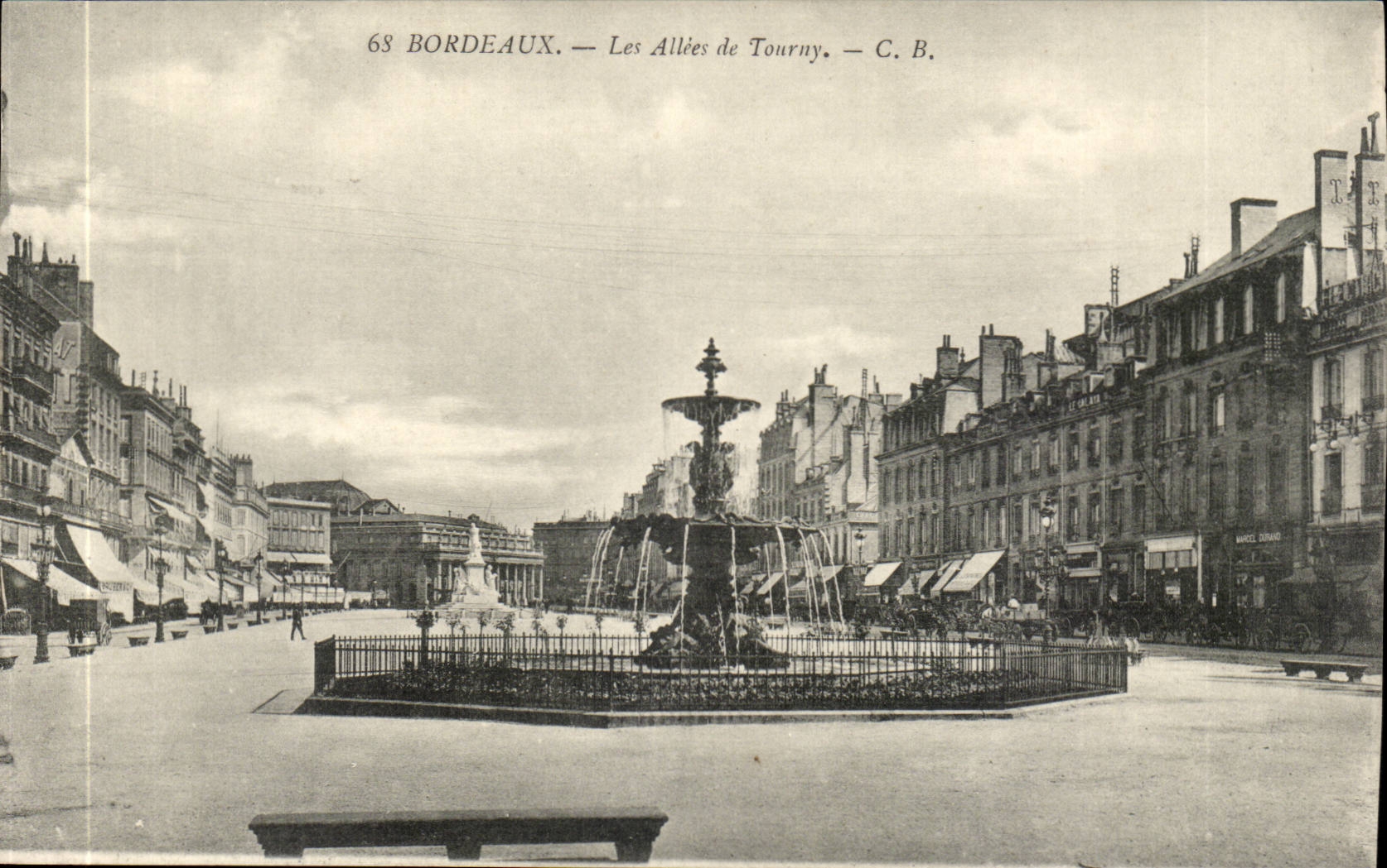 Bordeaux - Alleys of Tourny - CPA