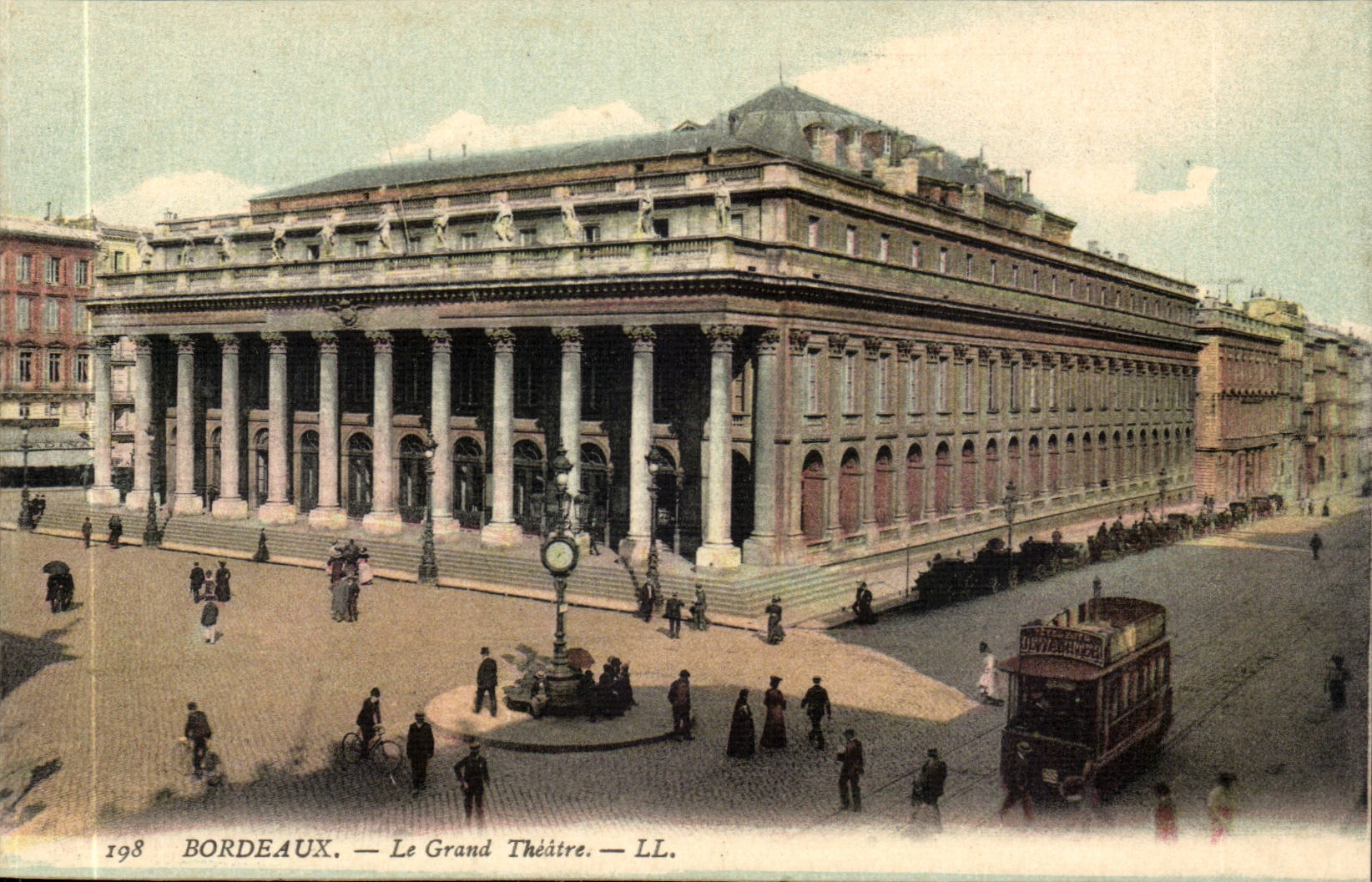 Bordeaux - the Large Theater - CPA