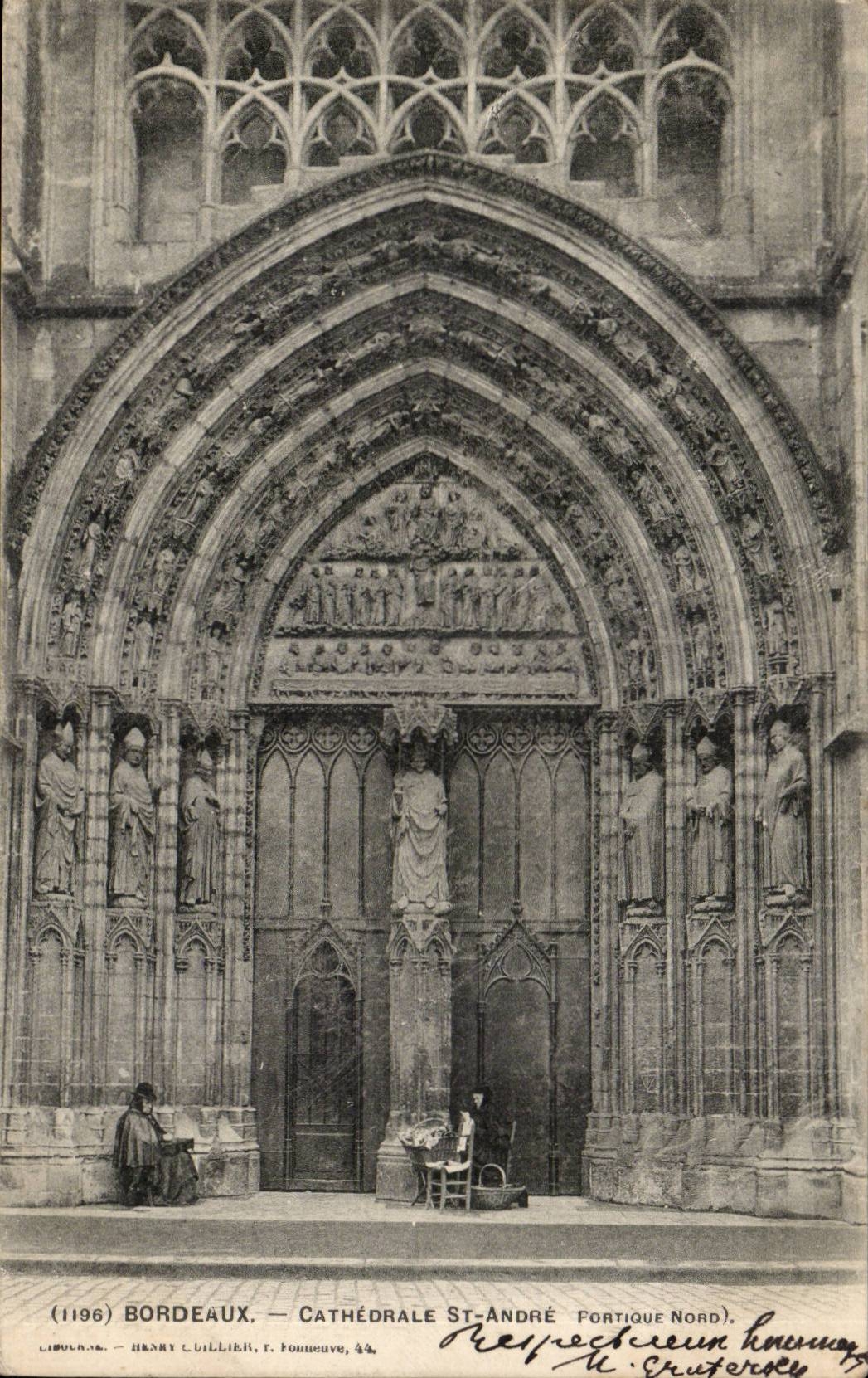 Bordeaux - Cathedral Saint Andre - CPA