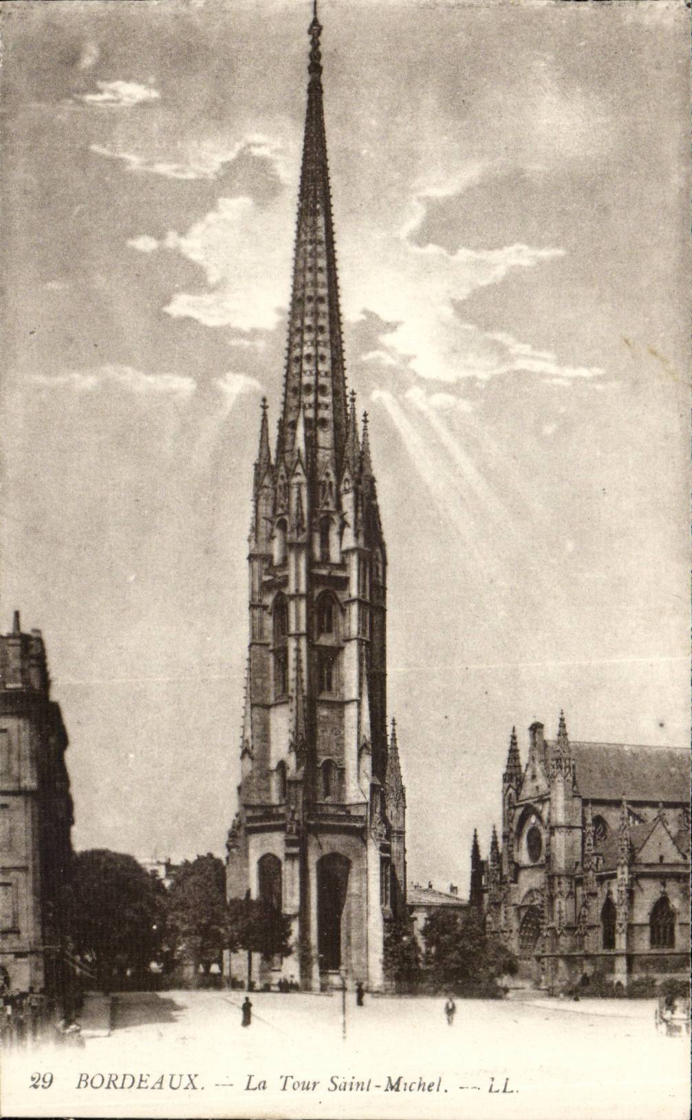 Bordeaux - the Tower Saint Michel - CPA