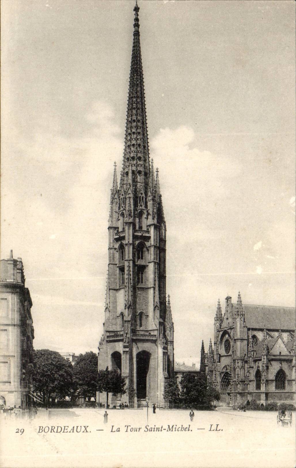 Bordeaux - the Tower Saint Michel - CPA