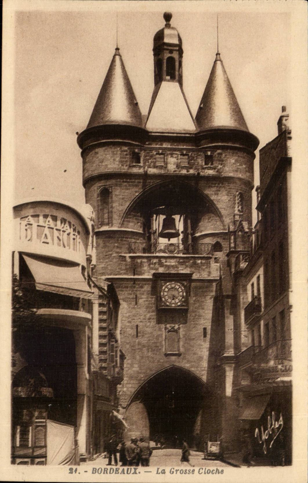 Bordeaux - the Large Bell - CPA