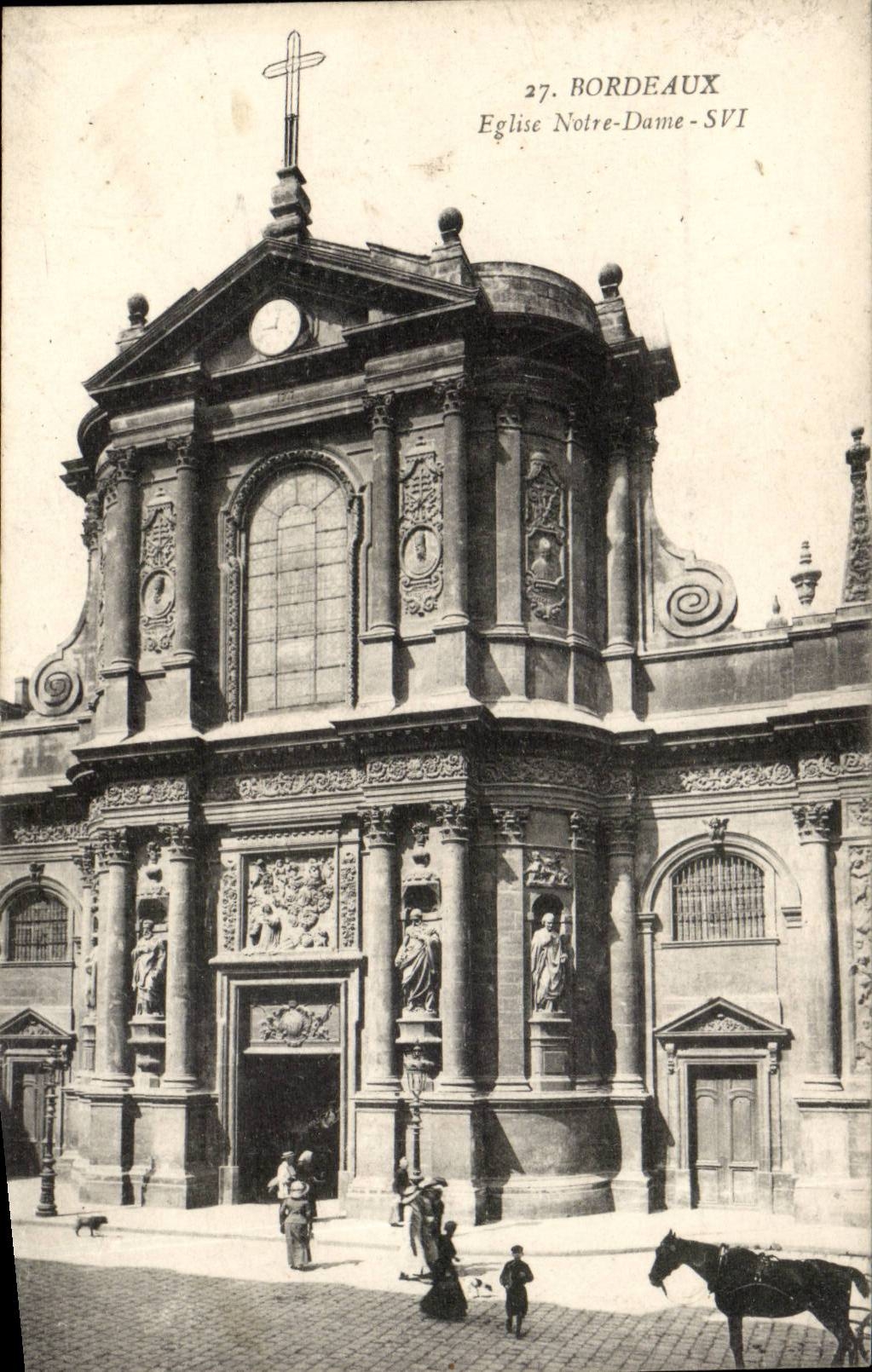 Bordeaux - Notre Dame Church - CPA
