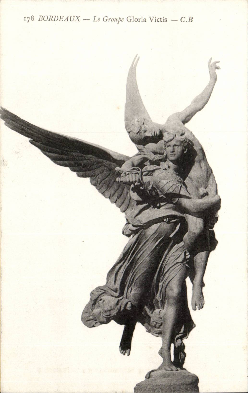Bordeaux - the Group Gloria Victis - CPA