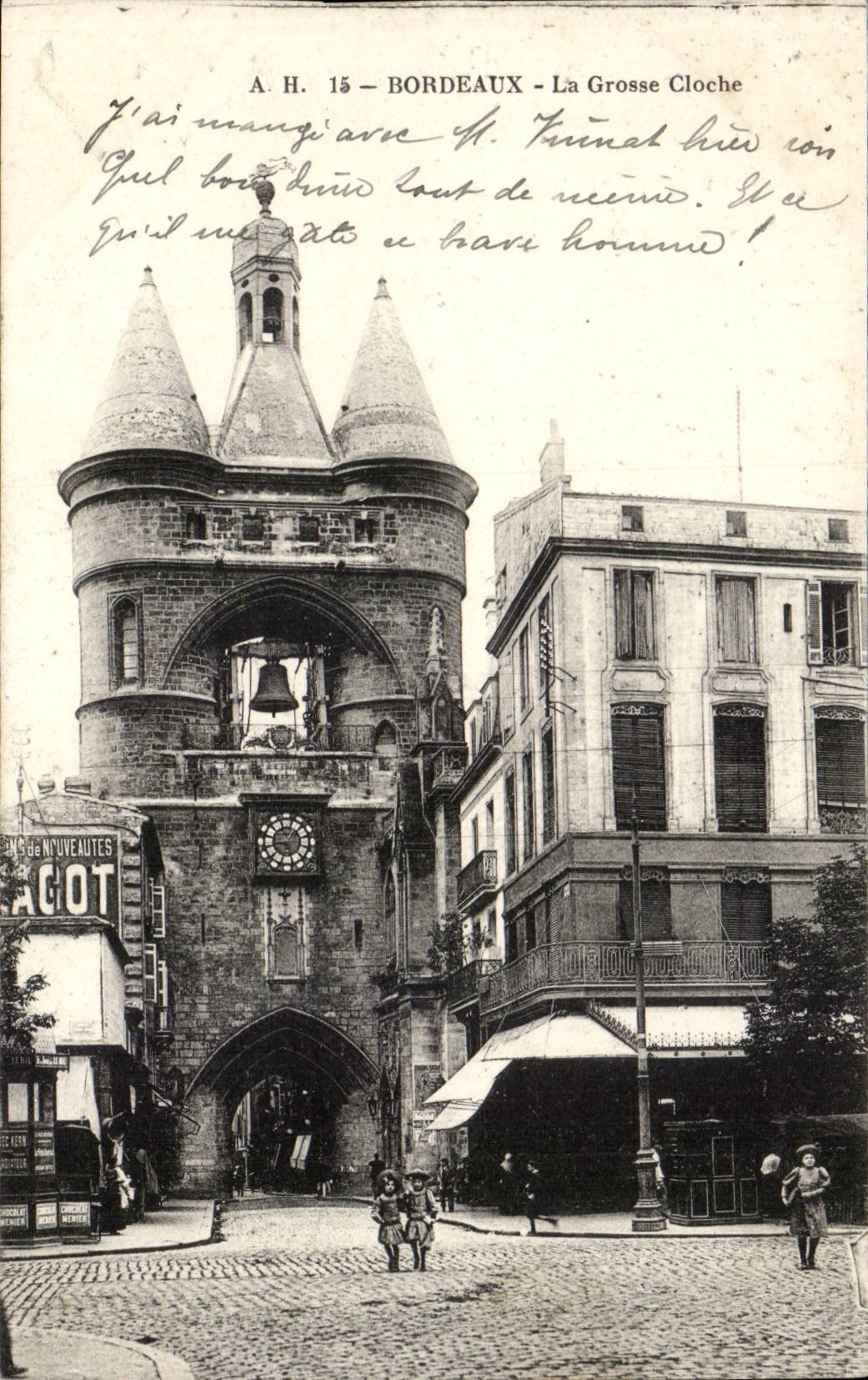 Bordeaux - the Large Bell - CPA