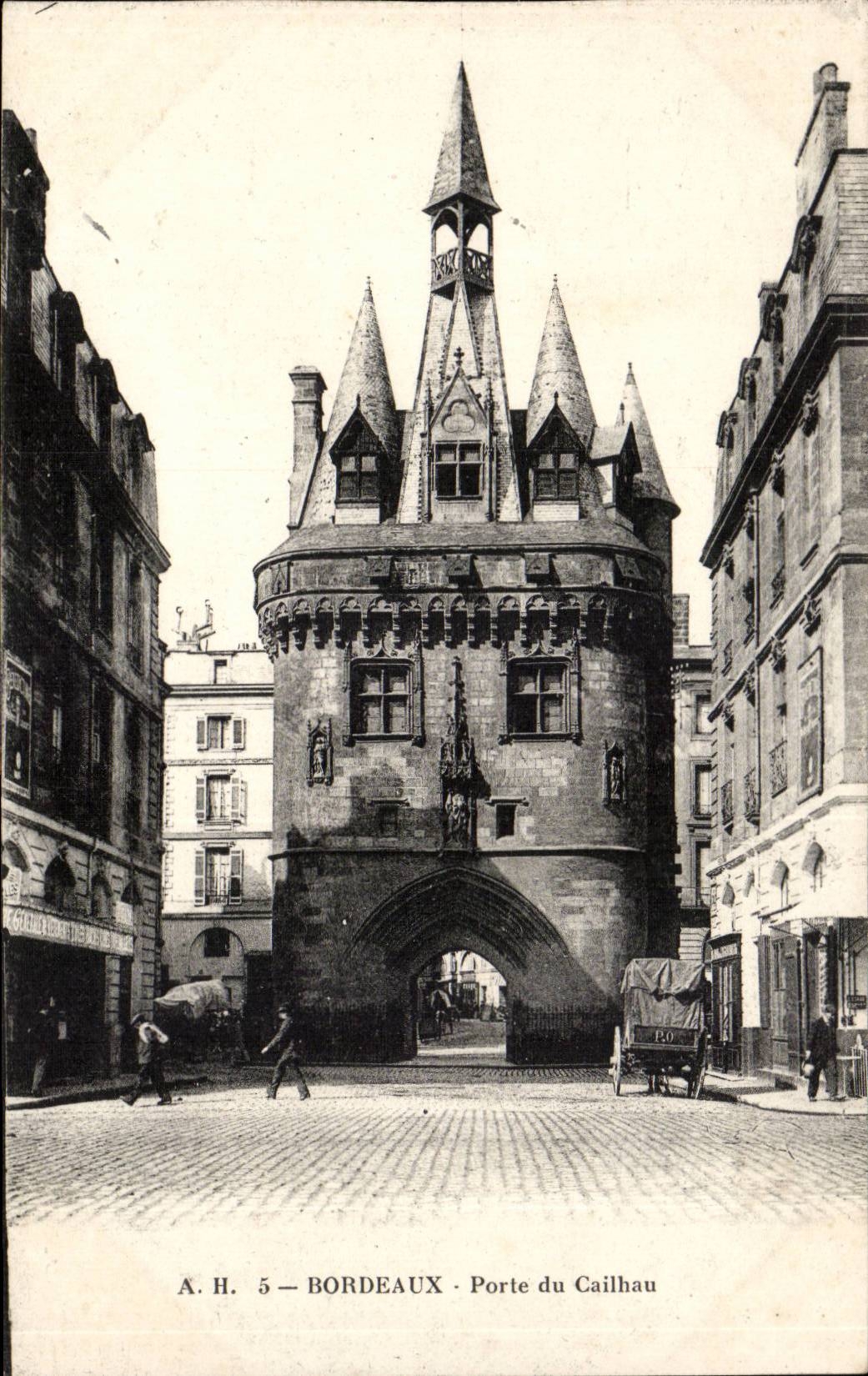 Bordeaux - Gate of Cailhou - CPA