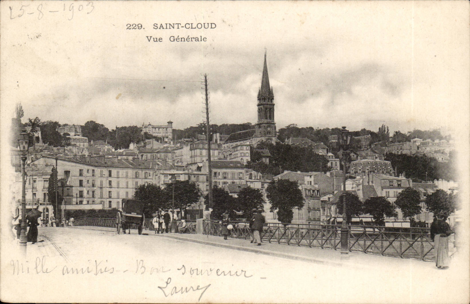 Saint Cloud CPA Vue generale