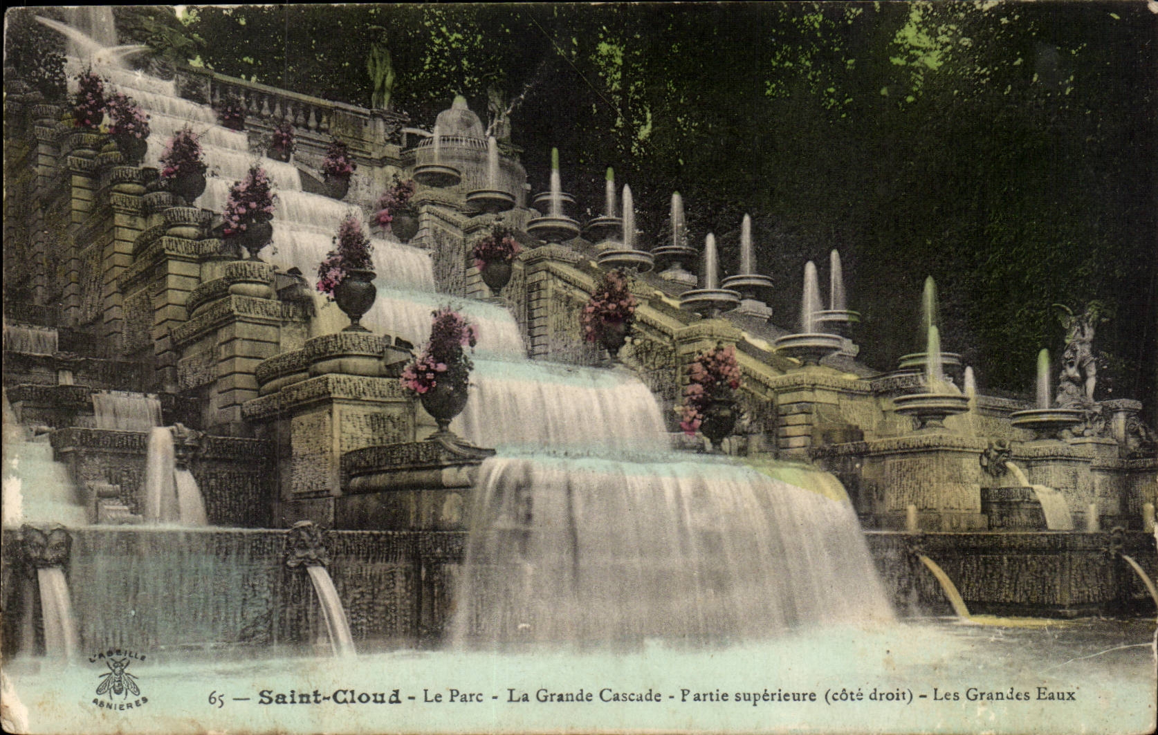 Saint Cloud CPA the park the large higher cascade Left large water