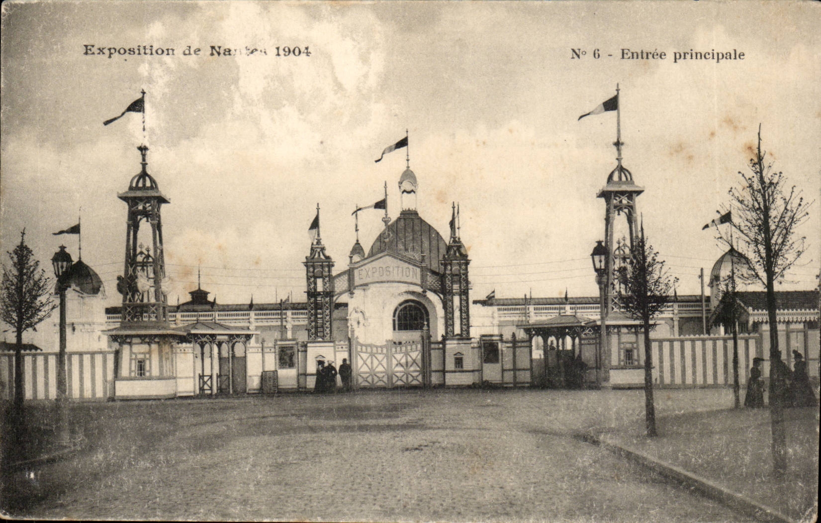 Nantes CPA Fair of Nantes 1904 principal Entry