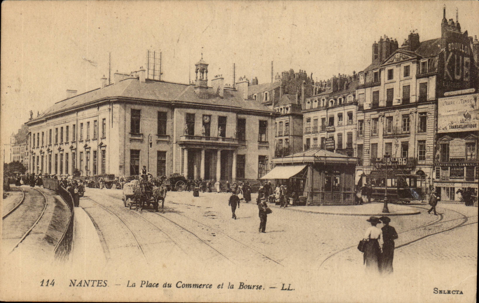 Nantes CPA the place of the trade and the Stock Exchange