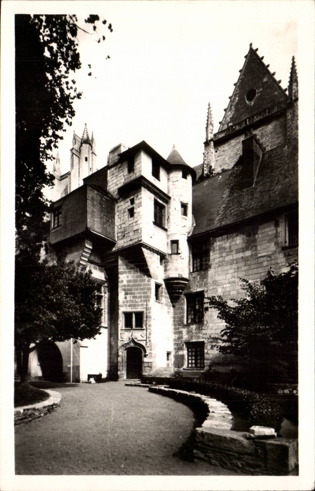 Nantes CPA die psalette Abschluss Alkathedrale