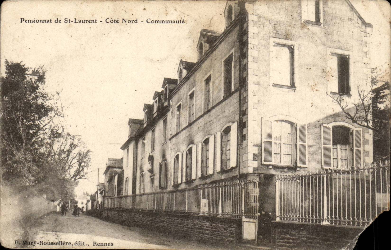 CPA Pensionnat von Saint Laurent bemisst die Nordgemeinschaft