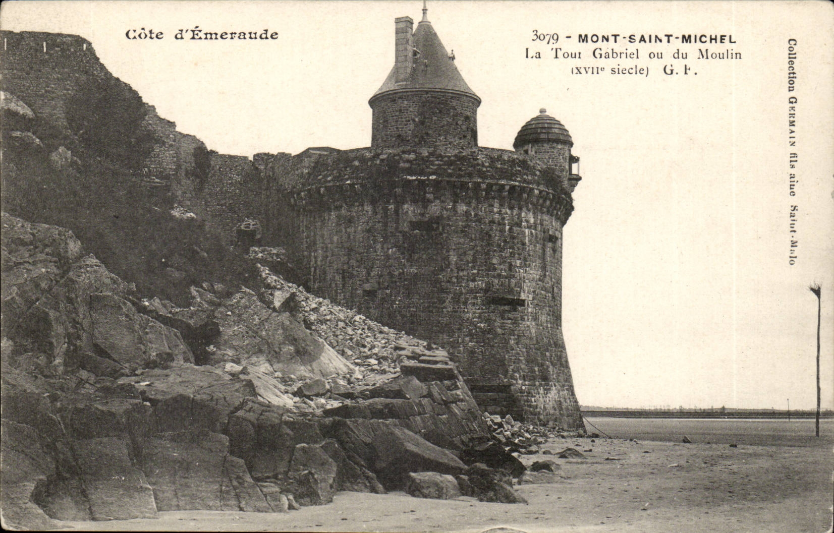 Mont Saint Michel CPA the Gabriel Tower or of the Mill (18th)