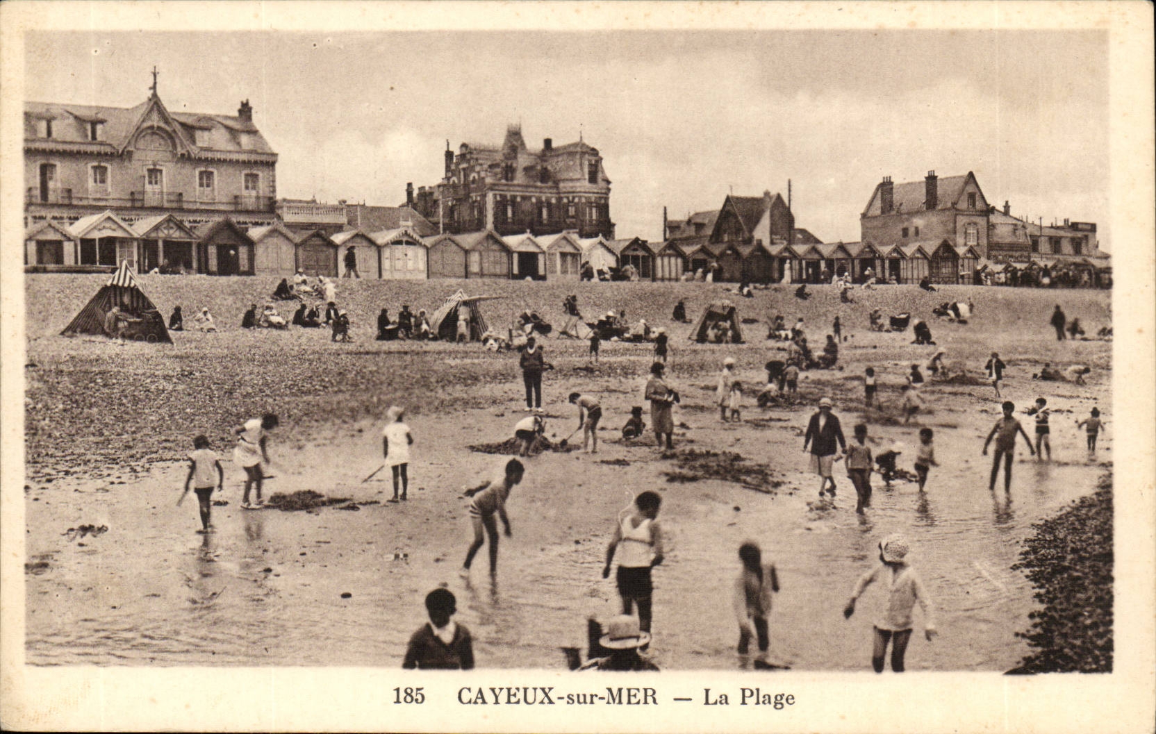 Cayeuc on Sea CPA the beach