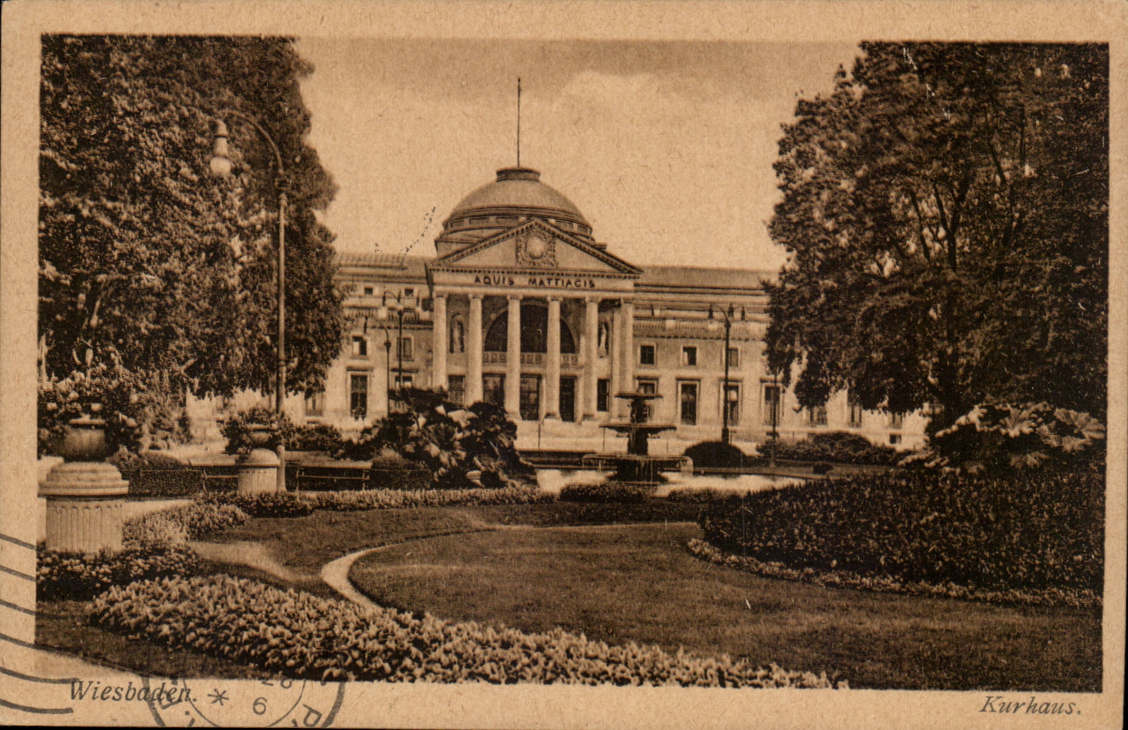 Germany CPA Wiesbaden Kurkaus