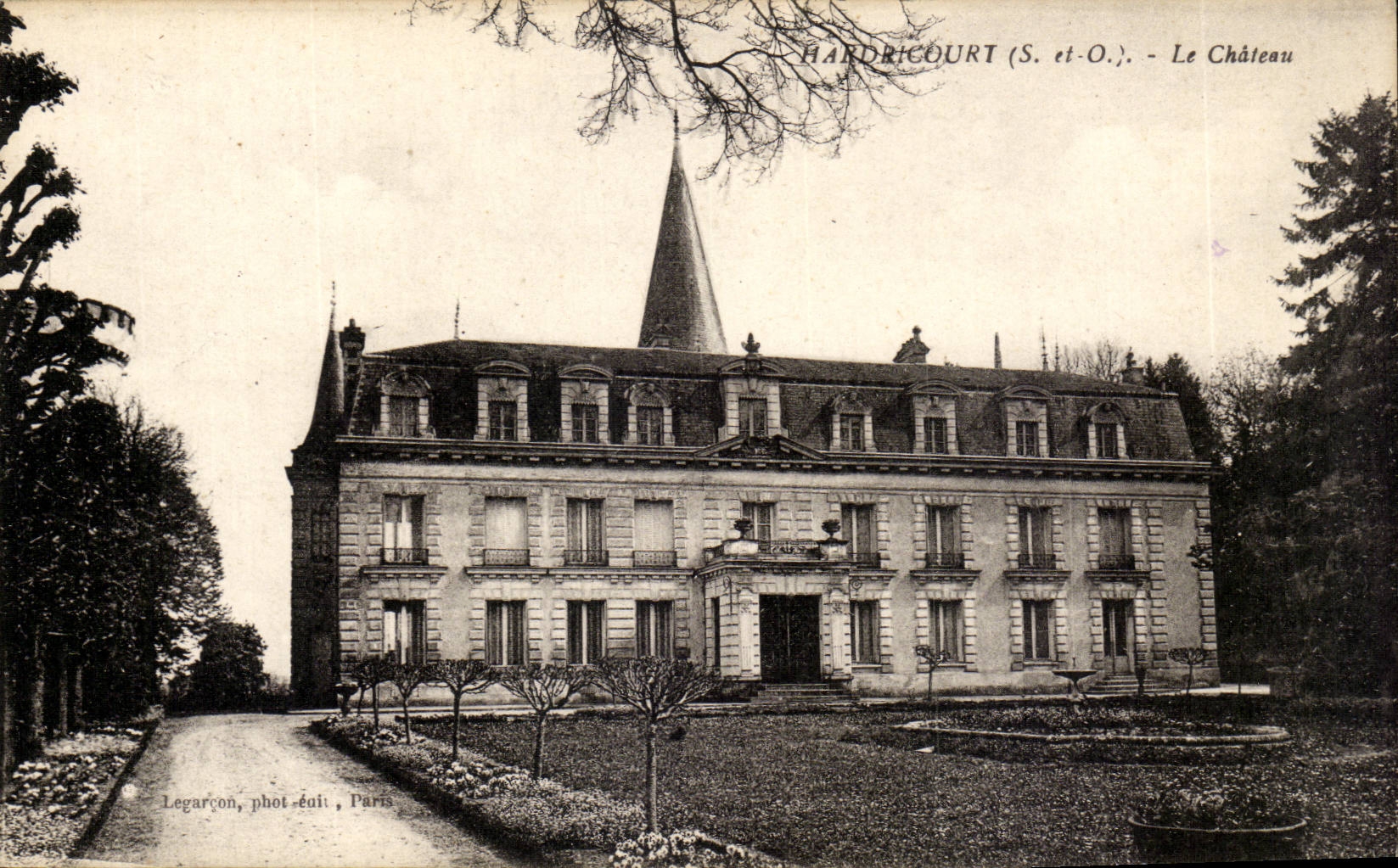 Hardricourt CPA LE chateau