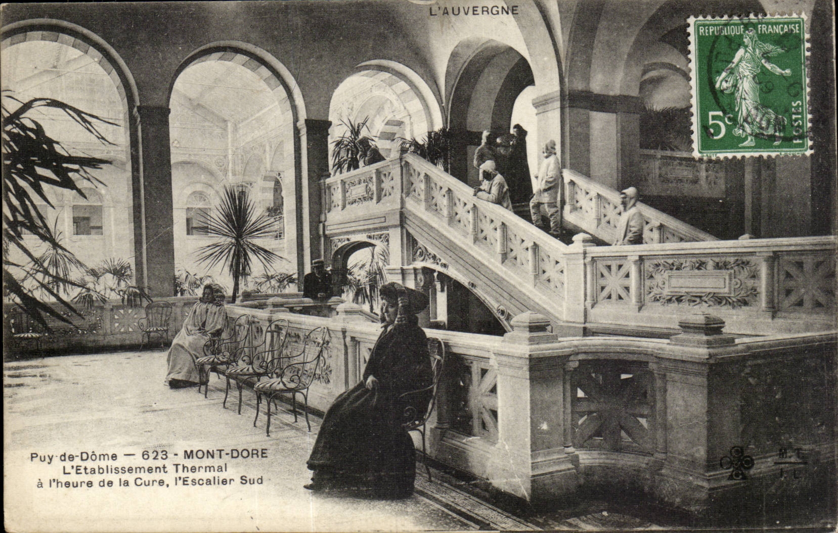 Mount Gilds CPA the hydropathic establishment per hour of the cure the southern staircase