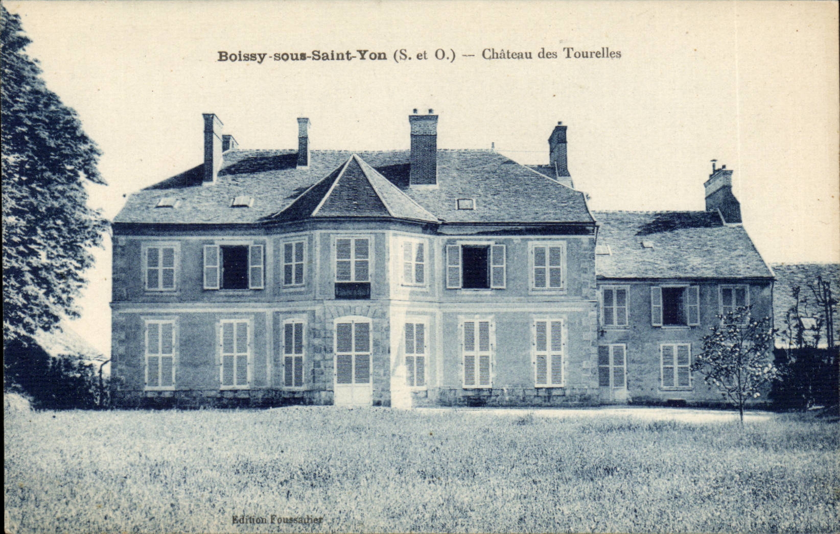 Boissy under Saint Yon CPA castle of the Turrets