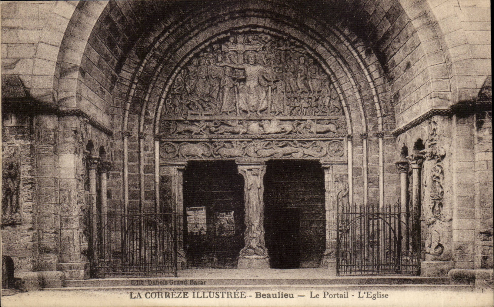 Correze illustrated Beaulieu CPA the gate the church