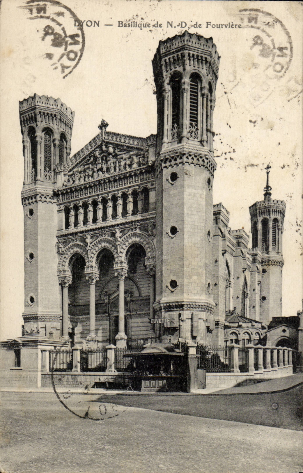 Lyon CPA Basilica of ND of Fourviere