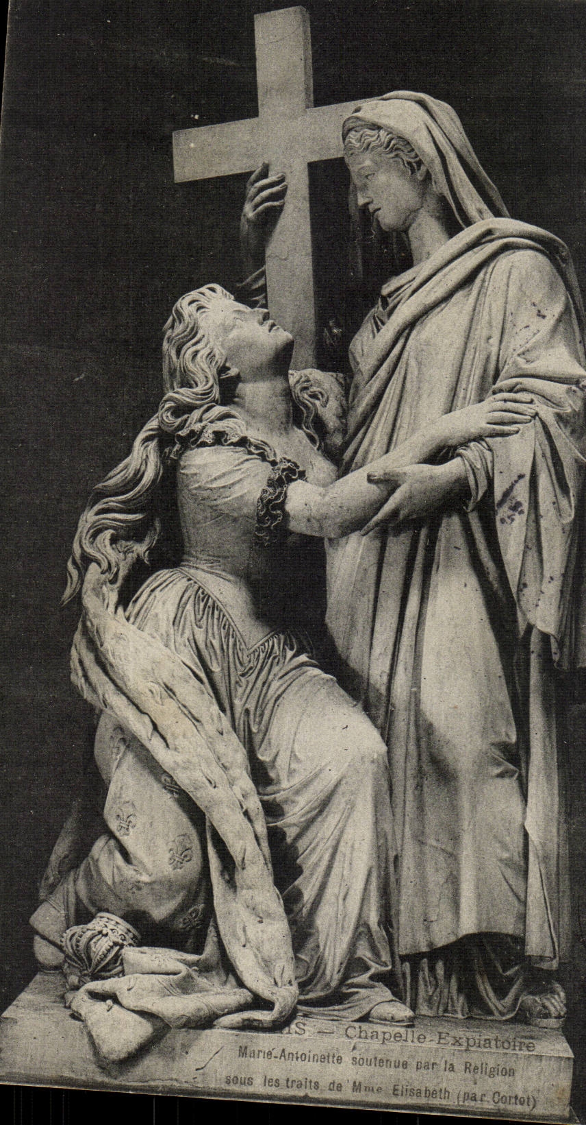 expiatory bets 8th CPA Vault Marie Antoinette supported by the religion