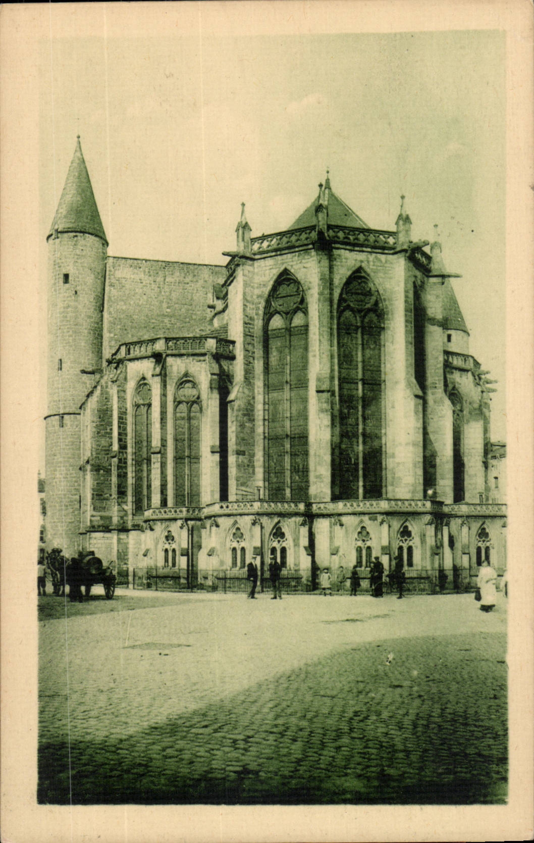 Epinal CPA Church Saint Maurice