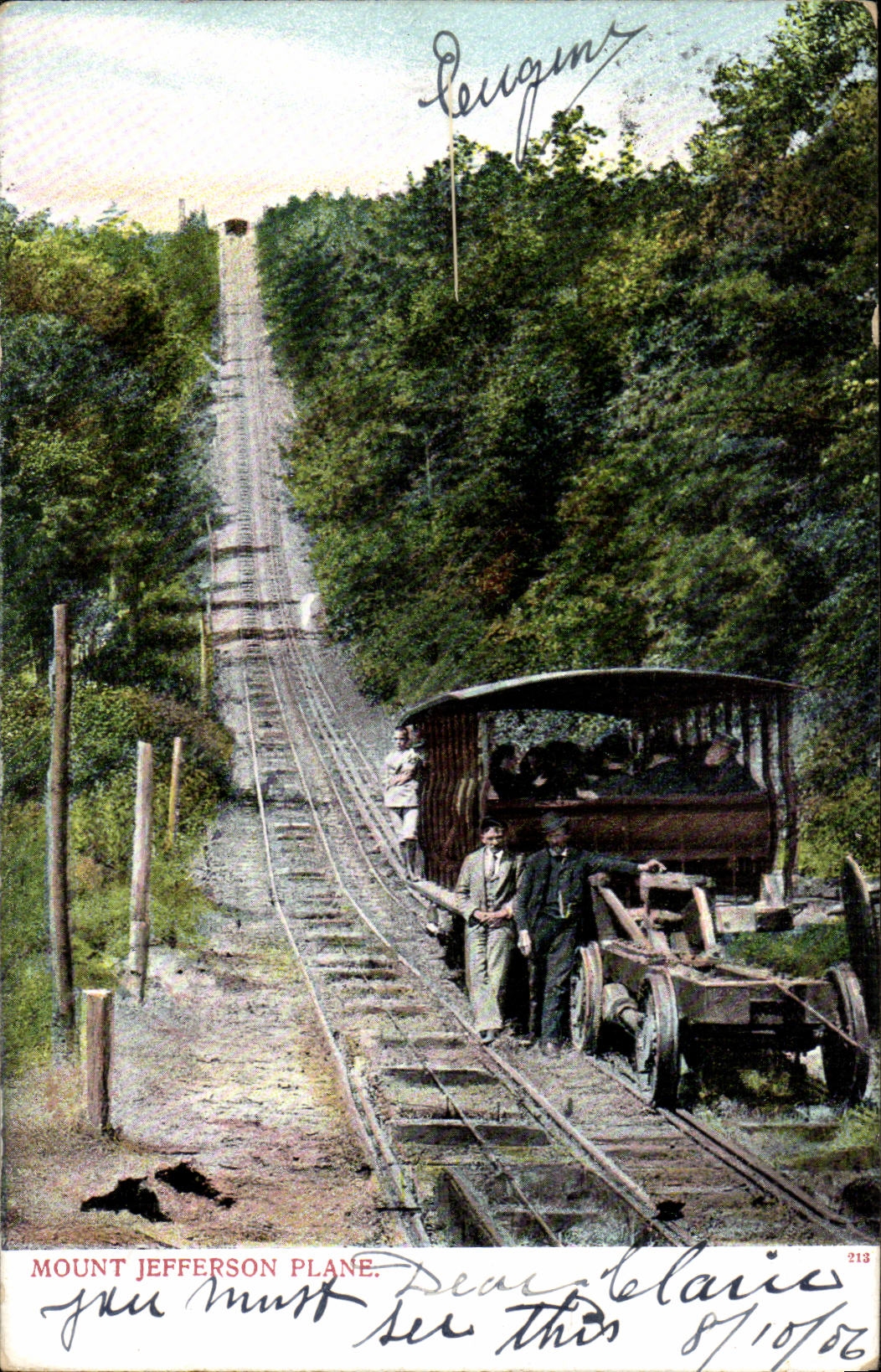 The United States CPA Mount Jefferson Planes Train
