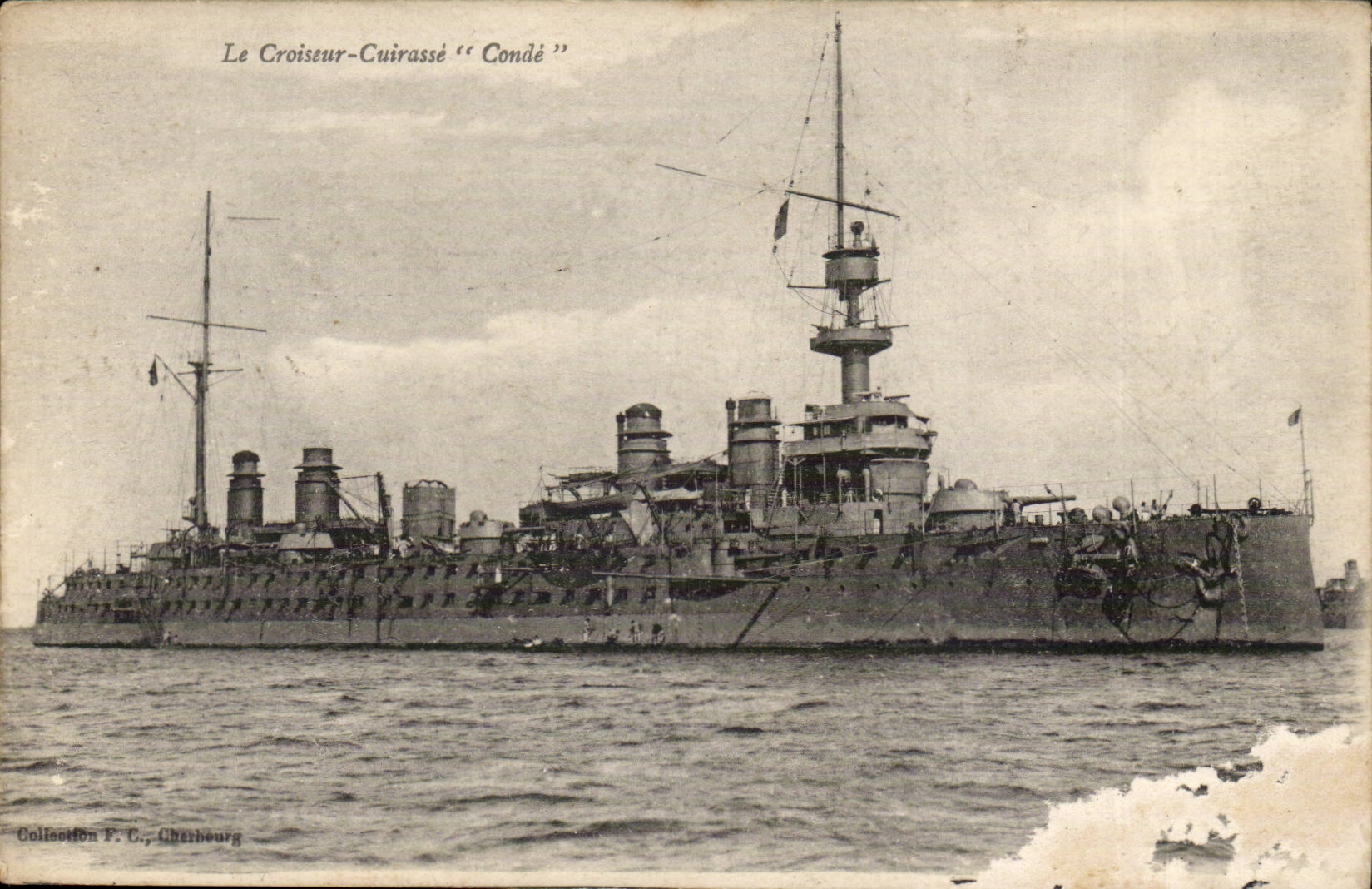 CPA Bateau Cruiser Armours Cop (war)