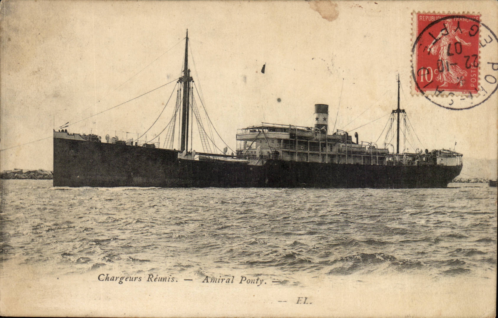 CPA brought together Chargers Admiral Ponty (steamer)