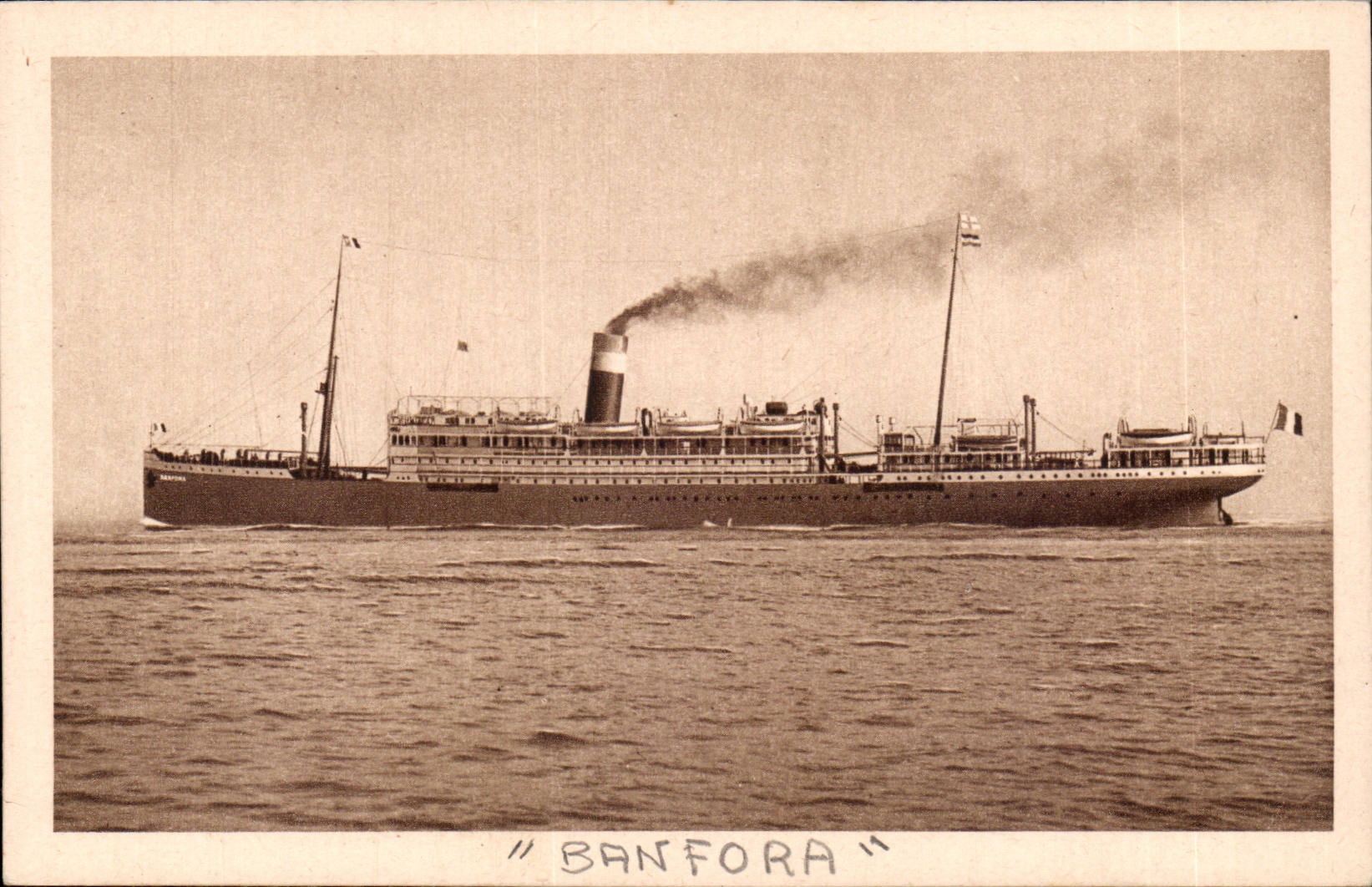 CPA Banfora Steamer