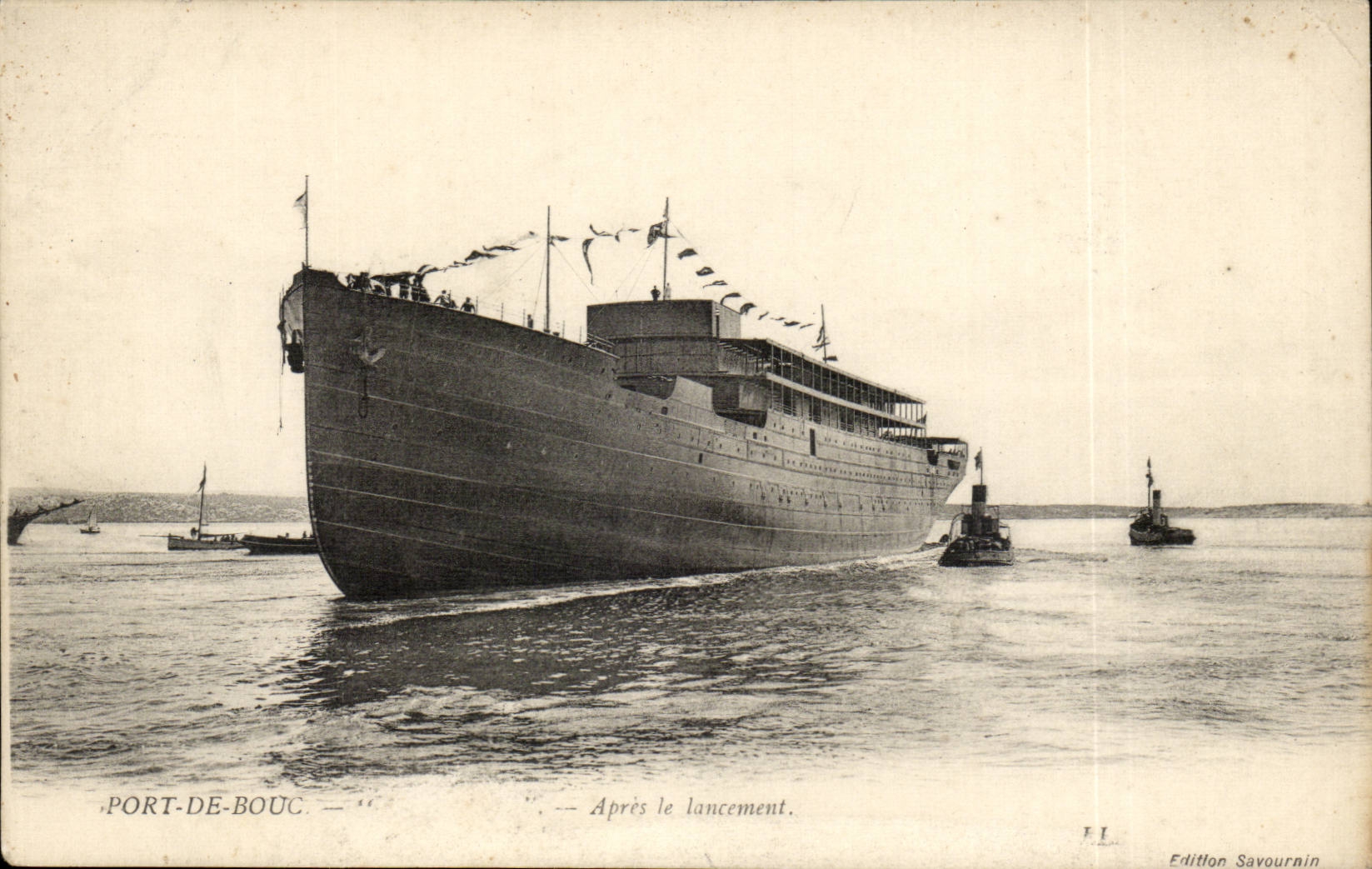 port of Boux CPA After launching