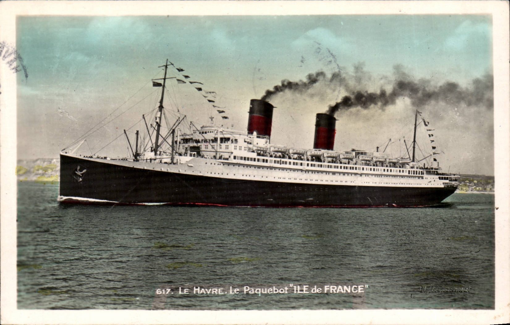 CPA Steamer Le Havre Steamer island of France