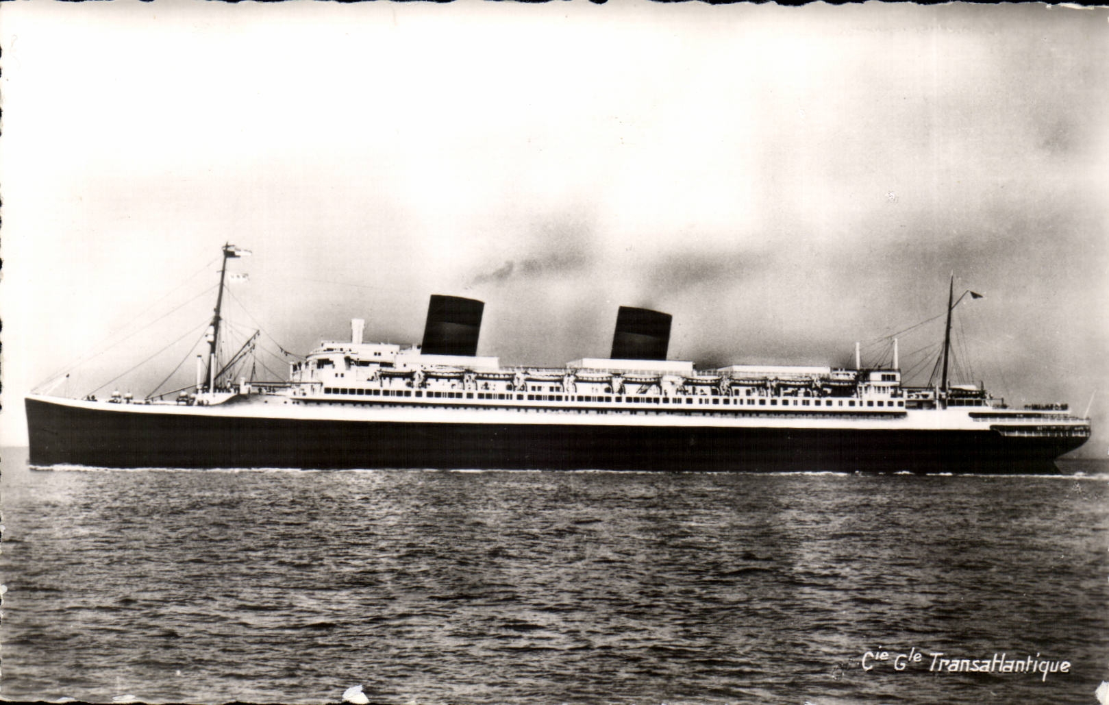 CPA Steamer Le Havre Steamer Ile de France