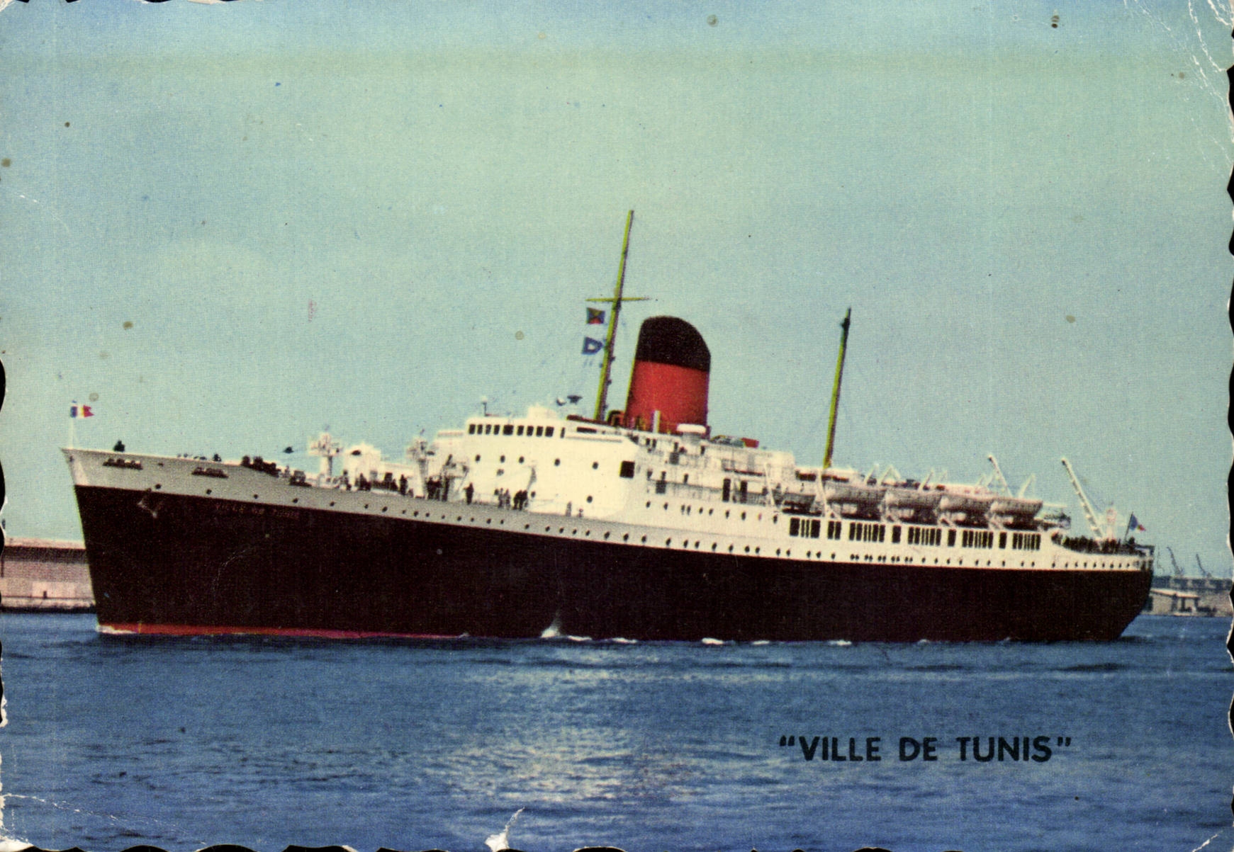 MODERN CARD Town of Transatlantic General Tunis Co