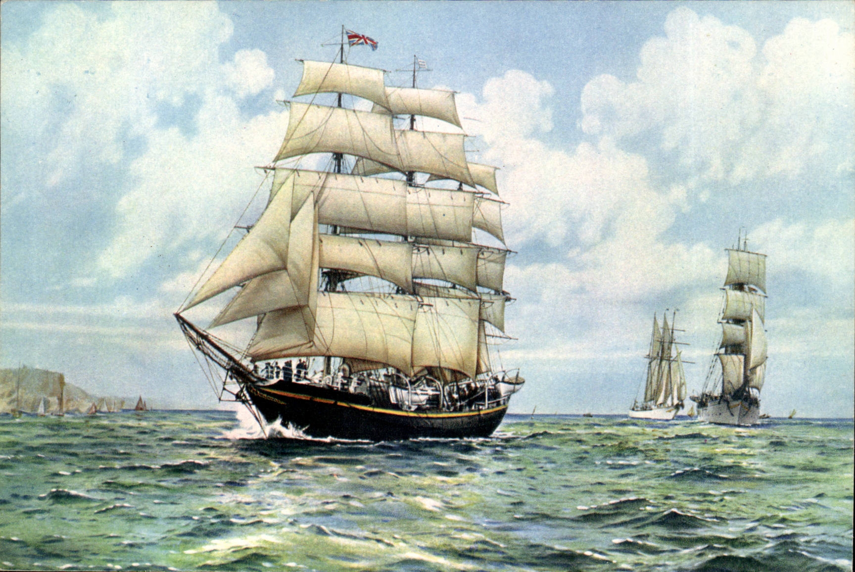 MODERN CARD Georg Sailing Training course