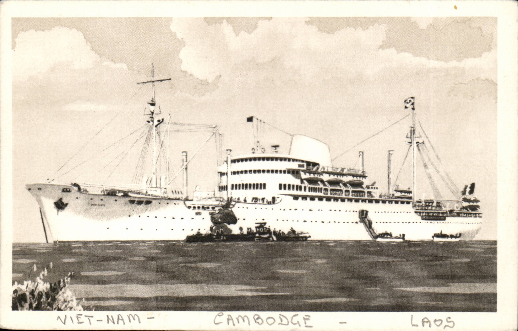 CPA Boat Vietnam Kampuchea Laos