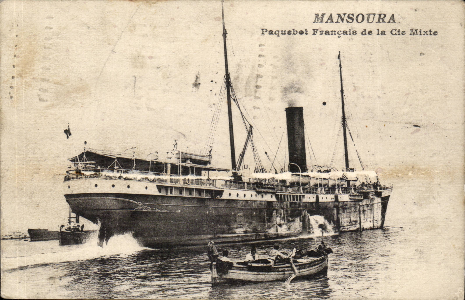 CPA Boat Steamer mixed Mansoura Co
