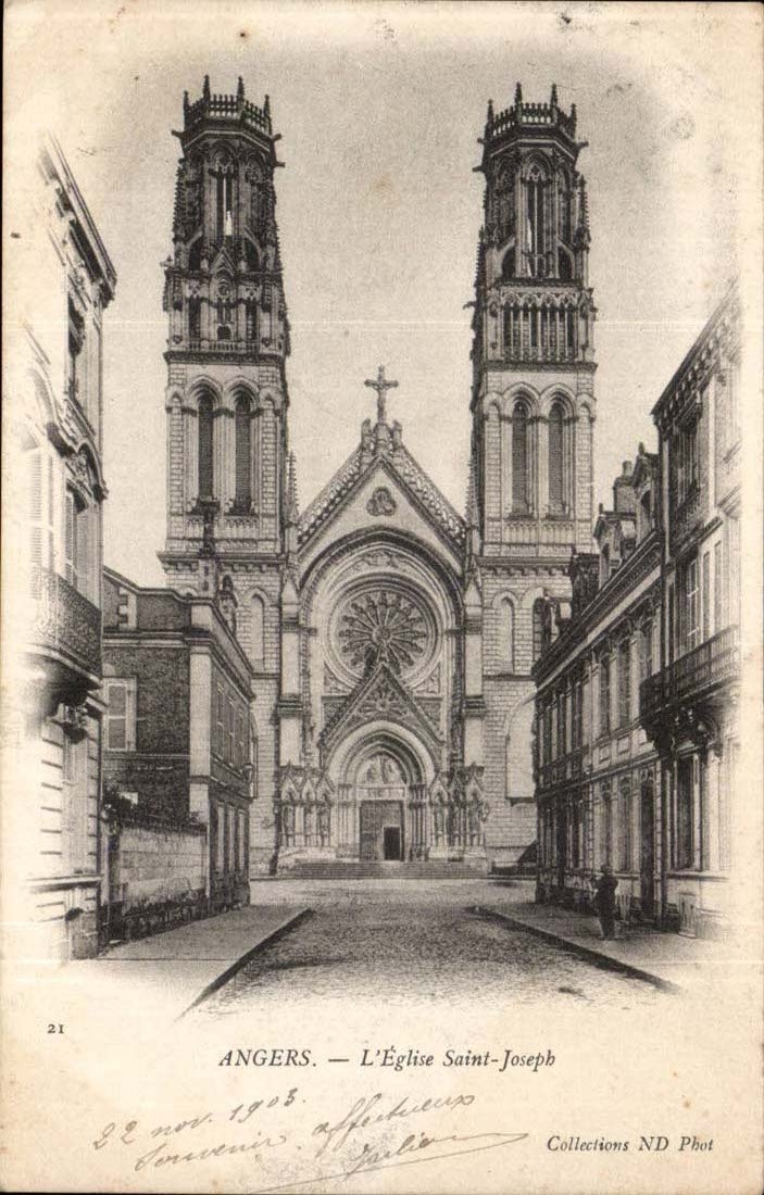 Angers CPA the church Saint Joseph