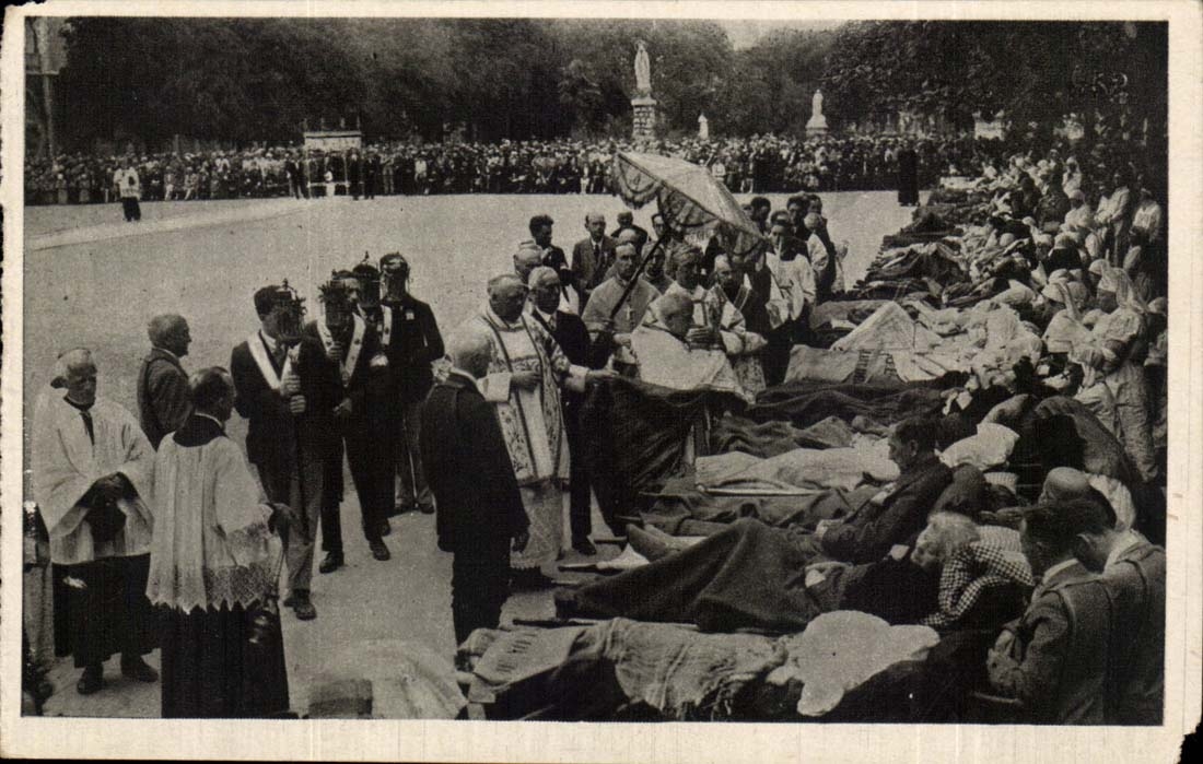 Lourdes CPA the blessing of the patients