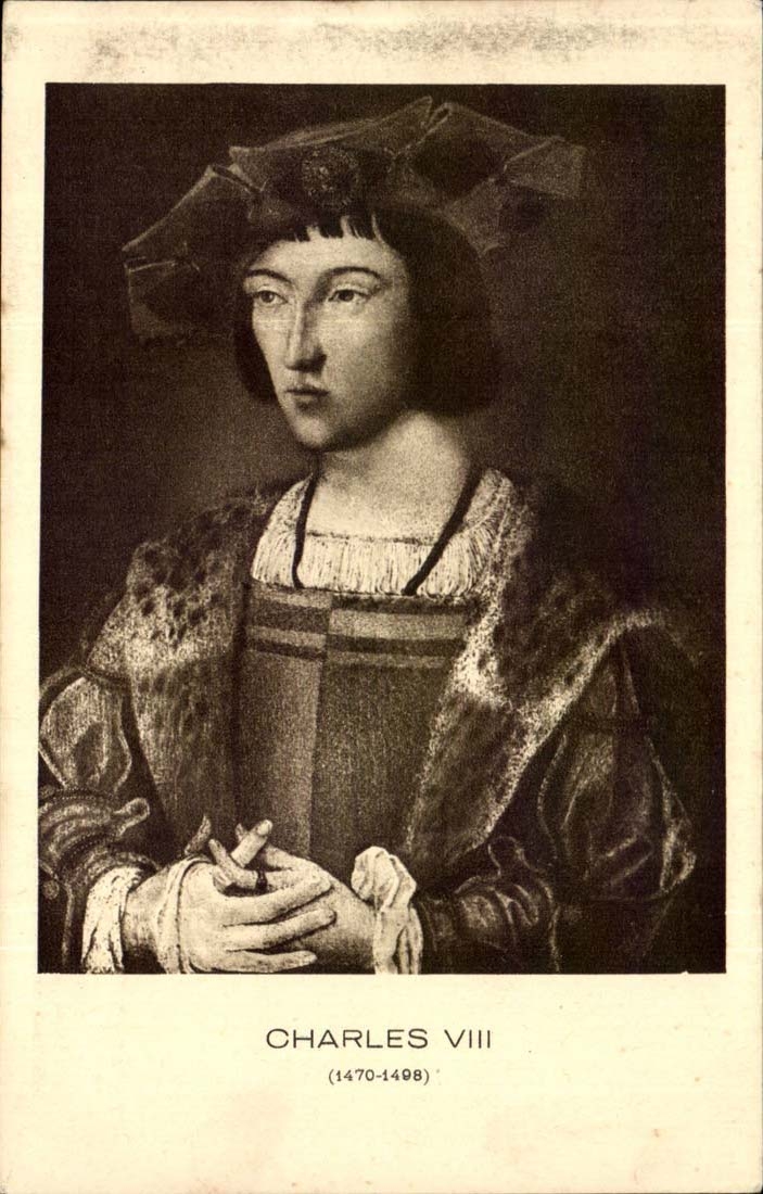 CPA Charles VIII fils de Louis XI et de Charlotte de Savoie