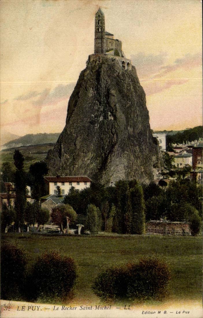le Puy CPA le rocher Saint Michel
