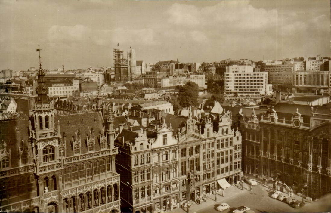 Belgium - Belgium - Brussels - Brussels - Corner of Large Place - CPA