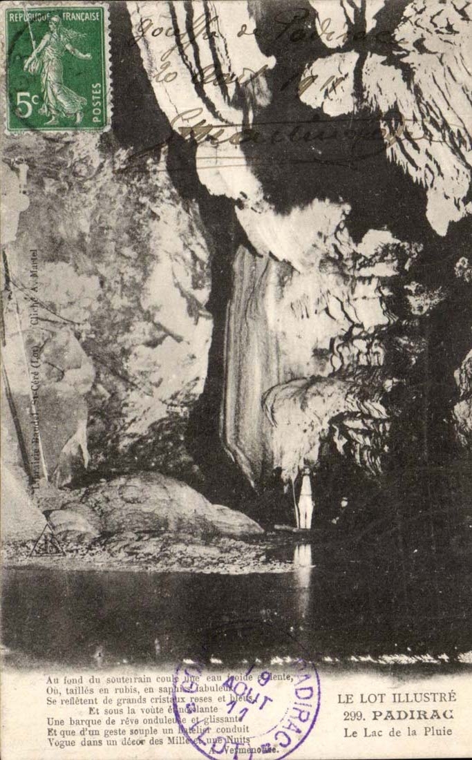 Padriac - the Pit - the Lake of the Rain - CPA