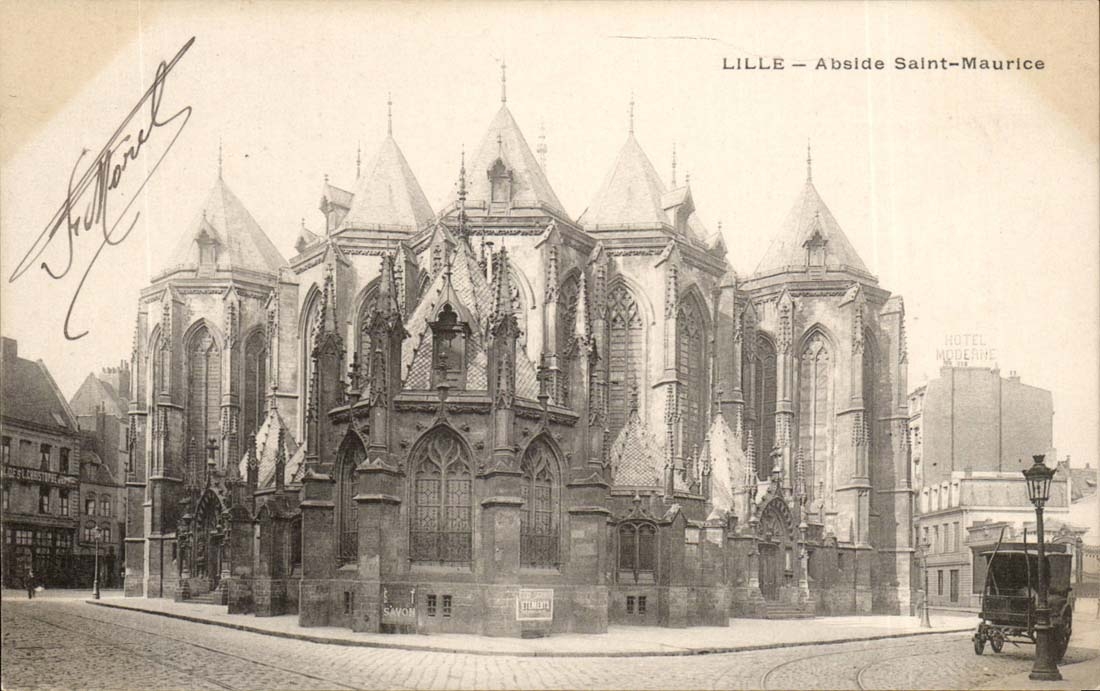 Lille - Apse Saint Maurice - CPA