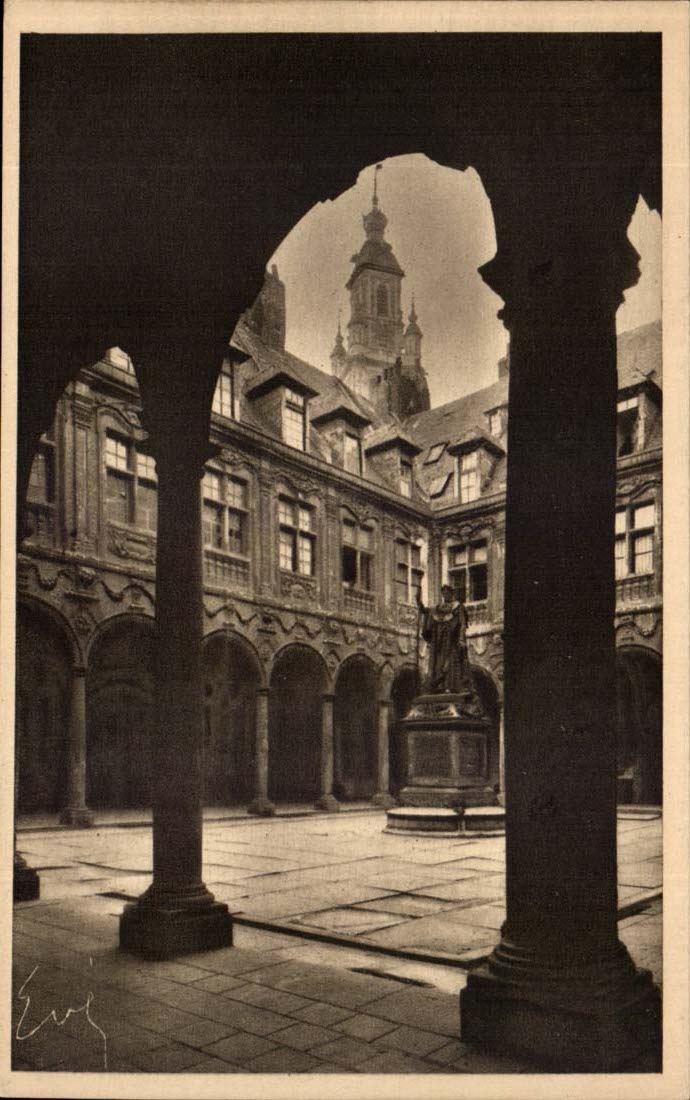 Lille - Interior of the old Stock Exchange - CPA