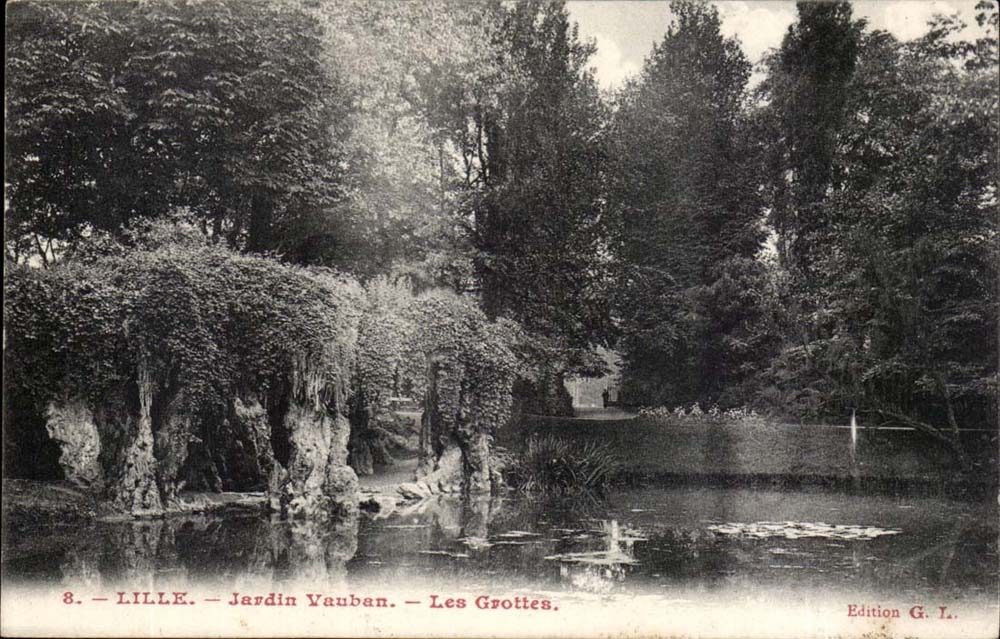 Lille - Vauban Garden - Caves - CPA