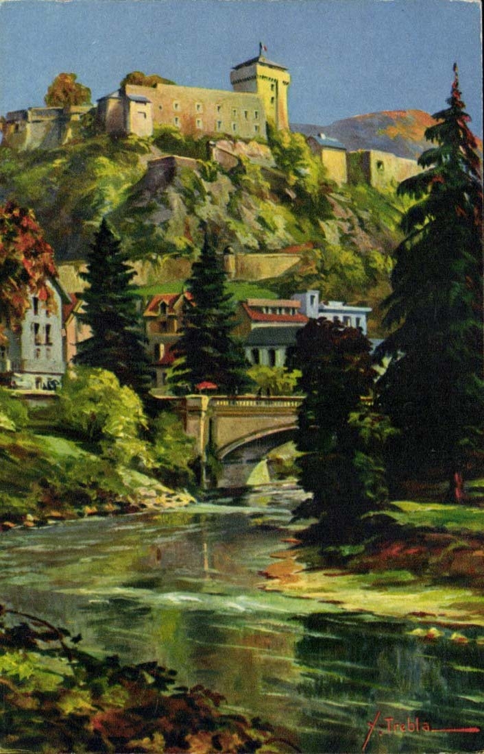 Lourdes - the Castle Fort - CPA