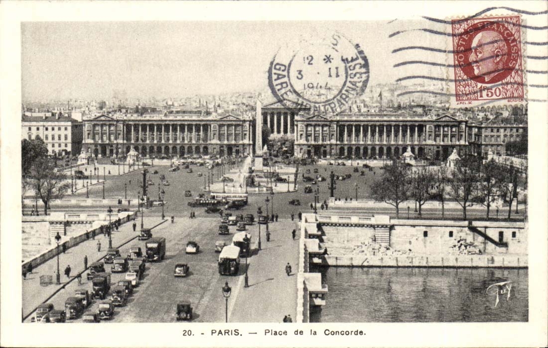 Paris - 8 - Ort der Harmonie - CPA