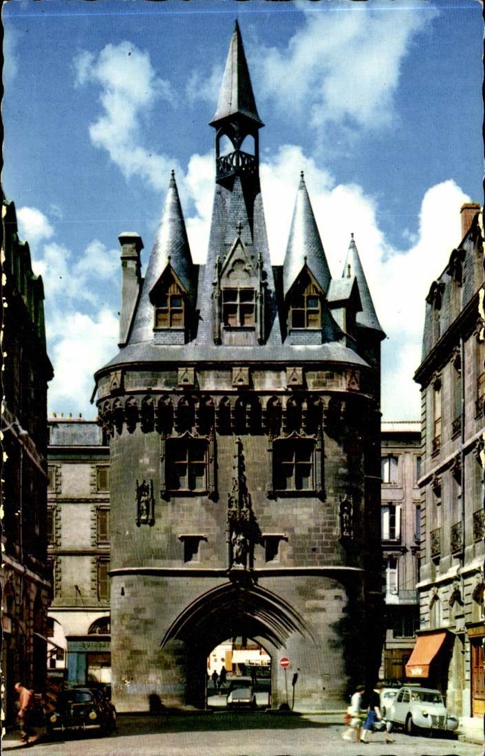 Bordeaux CPA Gate of the palate or carries Caillau Palais of the ombriere